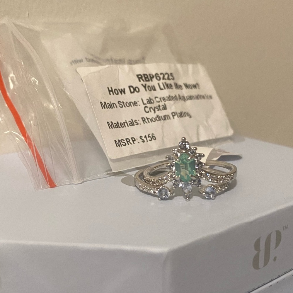 SOLD*** Bomb Party. HOW DO YOU LIKE ME NOW. 2 rings for the price of 1!